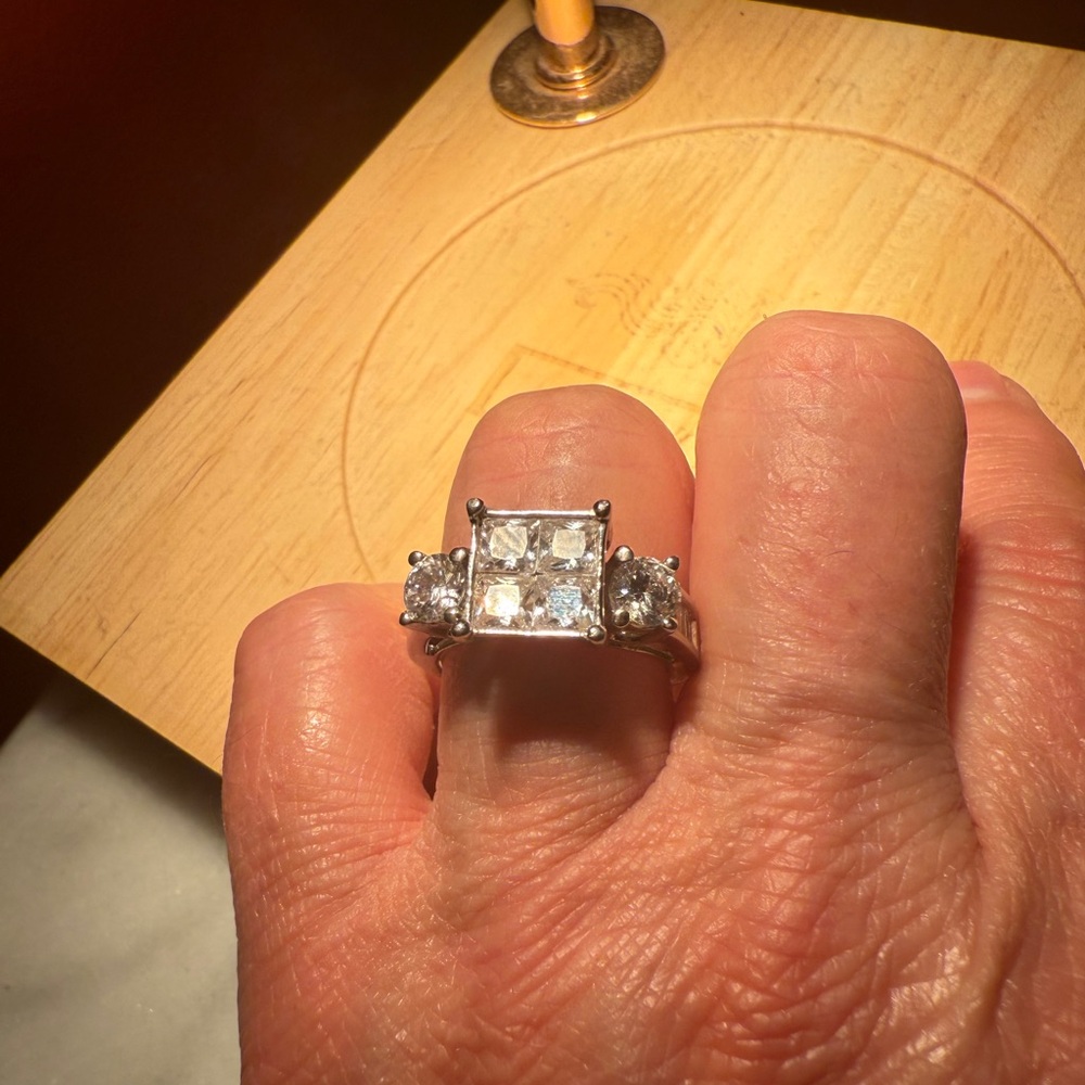 Jtv Sterling Silver Ring - image 3